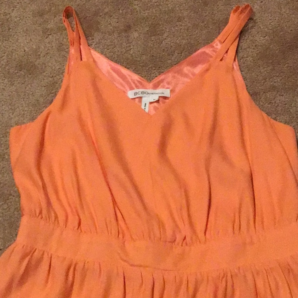 BCBG sleeveless sherbet color size M
